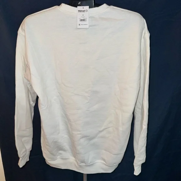 White Graphic Men's Sweater - Picture 5 of 7